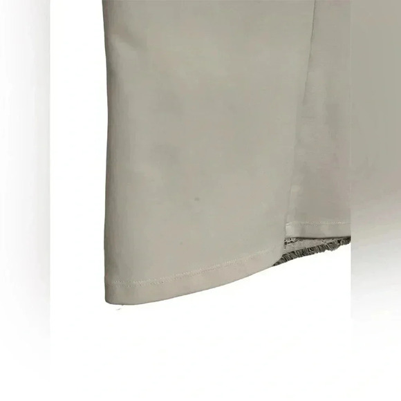 J. Crew Women’s Sleevless Tweed White & Grey Lace Top Size XS - Picture 4 of 6